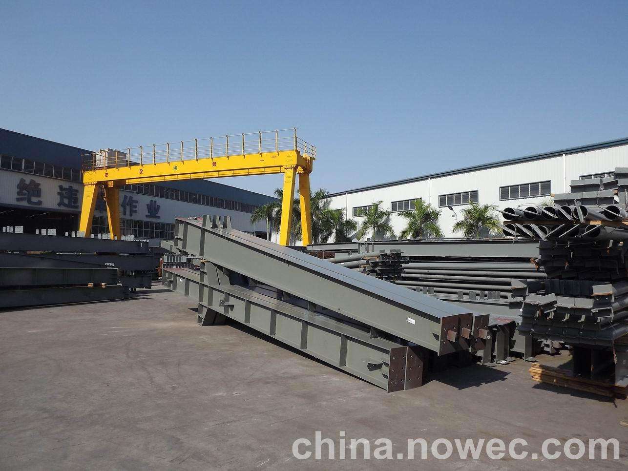 孟州网架工程中的分条(分块)吊装法